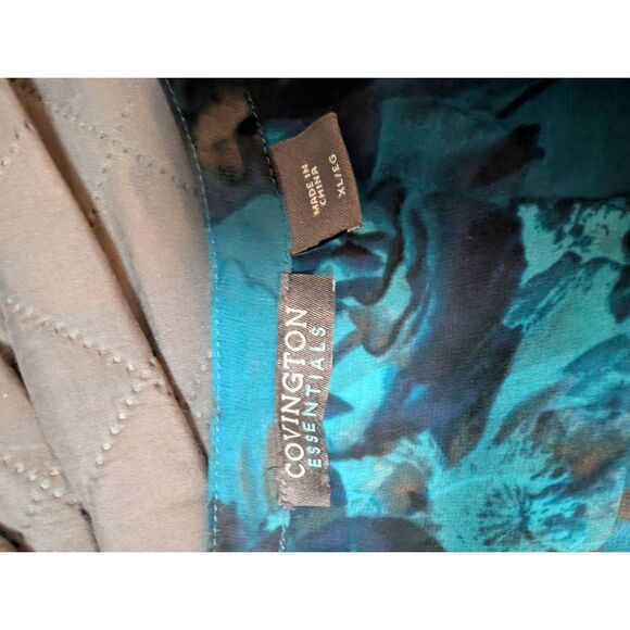 Covington button-down sheer blouse XL - Picture 5 of 5